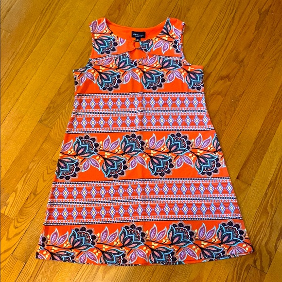 RN STUDIO by Ronni Nicole Dresses & Skirts - RN Studio by Ronni Nicole Orange Paisley Floral Midi Dress Size XL #D18